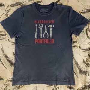 Life is Good tshirt - diversified portfolio